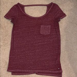 American Eagle open back shirt